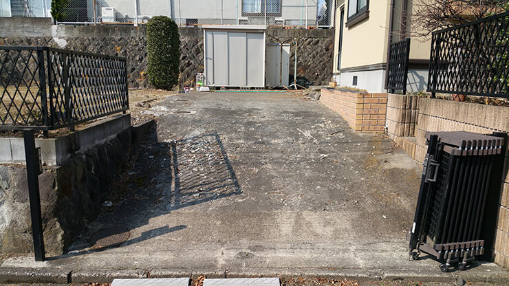 エクステリア施工事例19 BEFORE