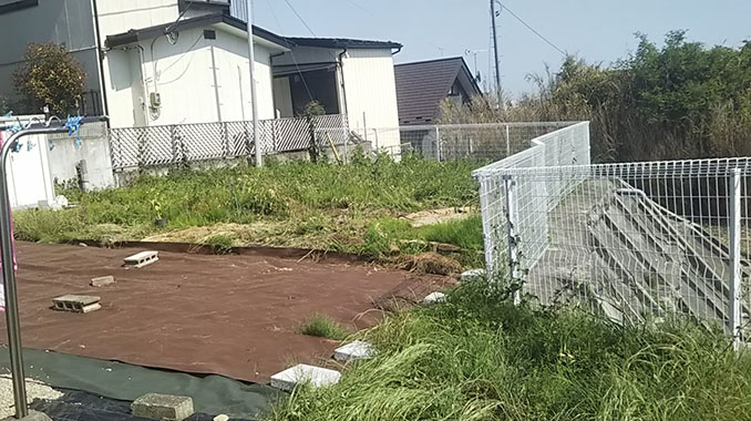 エクステリア施工事例31 BEFORE