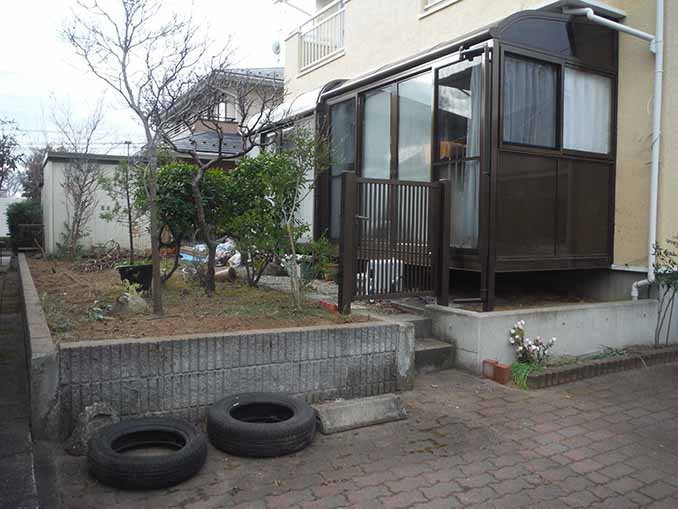 エクステリア施工事例6 BEFORE