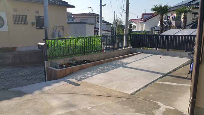 エクステリア施工事例8 AFTER 1枚目