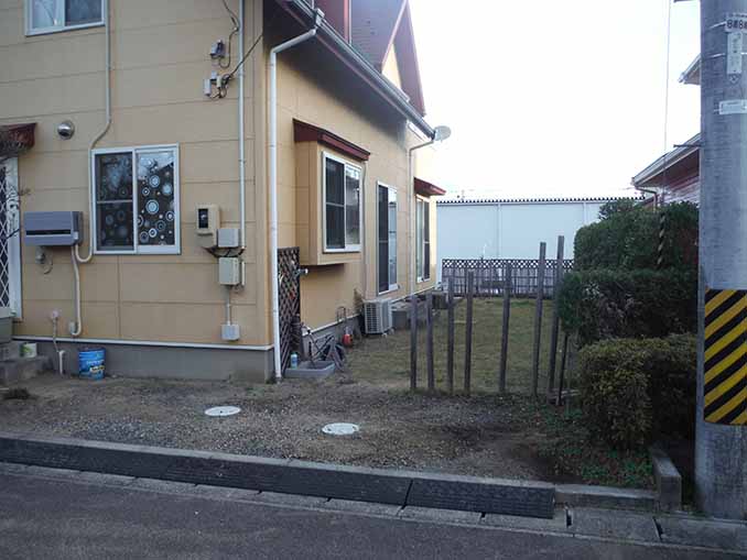 エクステリア施工事例9 BEFORE